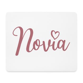 Novia Girlfriend Engagement Bridal Shower Wedding - Mouse Pad (horizontal) - white - Front