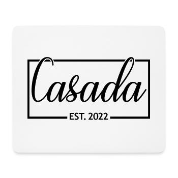 2022 Hochzeitstag verheiratete Frauen - Mousepad (Querformat) - Weiß - Vorne
