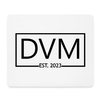 DVM Est. 2023 Graduation of DVM Student Gift - Mouse Pad (horizontal) - white - Front