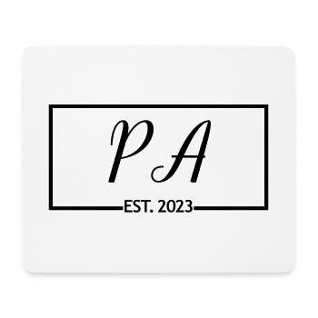 PA Est. 2023 Graduated Physician's Assistant Gift - Mouse Pad (horizontal) - white - Front