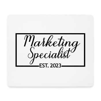Spécialiste Marketing Est. Marketing diplômé 2023 - Tapis de souris (format paysage) - blanc - Devant