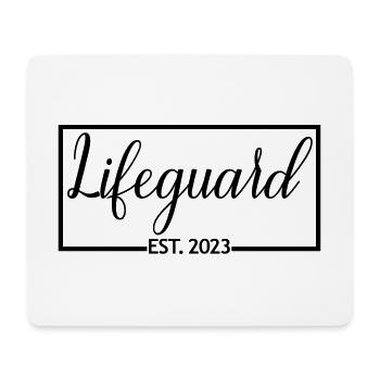 Lifeguard Est. 2023 Graduated Lifeguard Student - Mouse Pad (horizontal) - white - Front