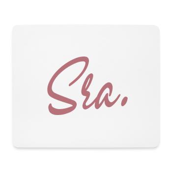 Sra. Engagement Bride To Be Wedding Bridal Shower - Mouse Pad (horizontal) - white - Front