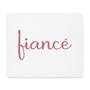 Verlobte Matching Verlobung Geschenk Hochzeit des Bräutigams - Mousepad (Querformat) - Weiß - Vorne
