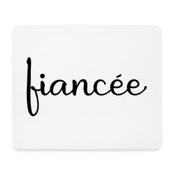 Fiancée Matching Engagement Wedding Honeymoon - Mouse Pad (horizontal) - white - Front