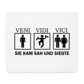 Junggesellenabschied Junggesellen lustig Poltern - Mousepad (Querformat) - Weiß - Vorne