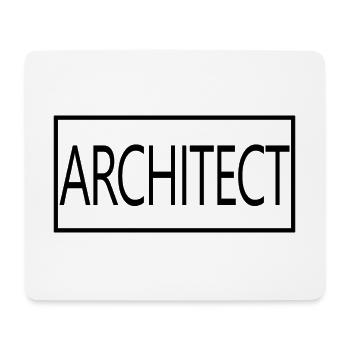 Architekt Stolzer diplomierter Architekturstudent - Mousepad (Querformat) - Weiß - Vorne