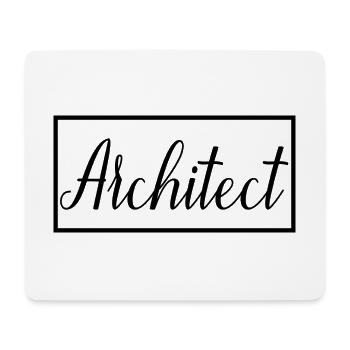Architekt Stolzer diplomierter Architekturstudent - Mousepad (Querformat) - Weiß - Vorne