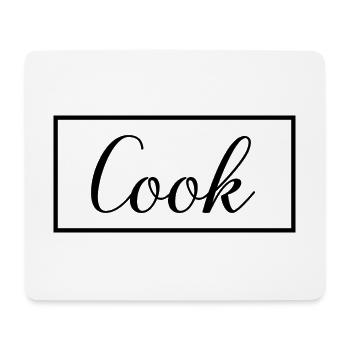 Étudiant diplômé en art culinaire Cook Proud - Tapis de souris (format paysage) - blanc - Devant