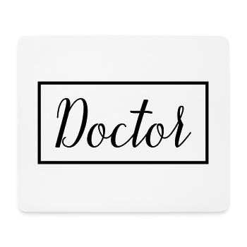 Doctor Physician Proud Graduated Doctor Student - Mouse Pad (horizontal) - white - Front