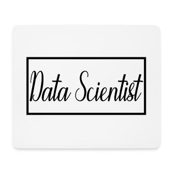 Data Scientist Stolzer diplomierter Data Scientist - Mousepad (Querformat) - Weiß - Vorne
