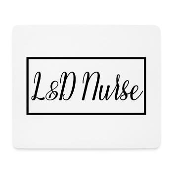 L&D Nurse Proud Graduate Nursing Student - Tapis de souris (format paysage) - blanc - Devant