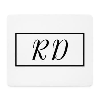 RD Registered Dietitian Proud Graduated Dietitian - Mouse Pad (horizontal) - white - Front