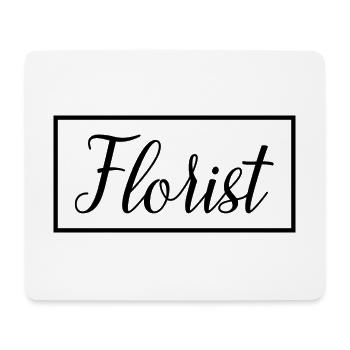 Florist Proud Graduate Florist Student Geschenk - Mousepad (Querformat) - Weiß - Vorne