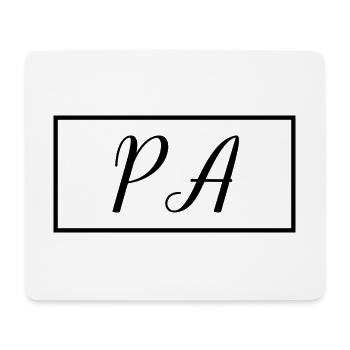 PA Proud Graduated Physician Assistant Student - Mouse Pad (horizontal) - white - Front