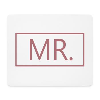Mr. Matching Couple Verlobung Hochzeit Flitterwochen - Mousepad (Querformat) - Weiß - Vorne