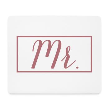 Mr. Matching Couple Verlobung Hochzeit Flitterwochen - Mousepad (Querformat) - Weiß - Vorne