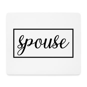 Ehepartner Matching Paar Männer & Frauen Hochzeitstag - Mousepad (Querformat) - Weiß - Vorne