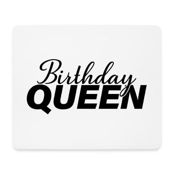 Birthday Queen Women Birthday Party Gift - Mouse Pad (horizontal) - white - Front