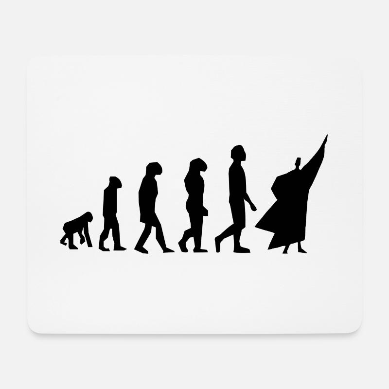Eurythmie ("Namen tanzen") - Mousepad (Querformat) - Weiß