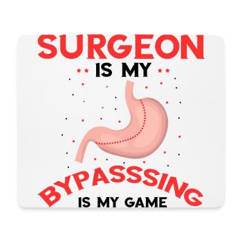 Gastric Bypass and Gastric Bypass Operation Design - Mouse Pad (horizontal) - white - Front