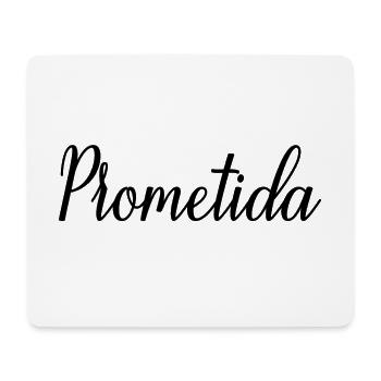 Prometida Fiancée Fiancée Mariage Mariée à être - Tapis de souris (format paysage) - blanc - Devant