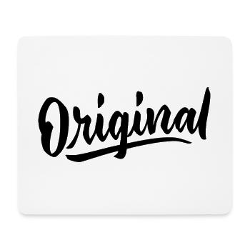 original - Mousepad (Querformat) - Weiß - Vorne