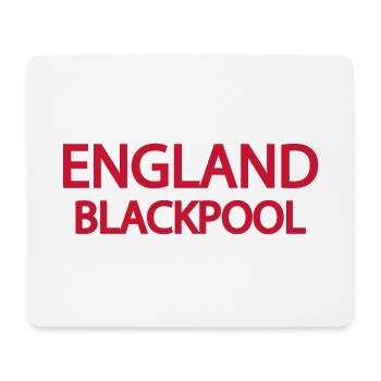 England Nautische Szene in Blackpool - Mousepad (Querformat) - Weiß - Vorne