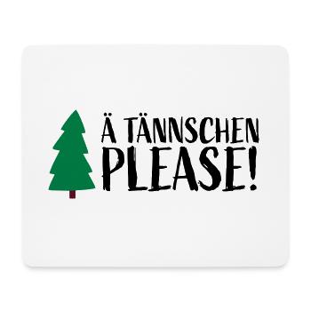 Xmas Denglisch - 100 plens ! - Tapis de souris (format paysage) - blanc - Devant