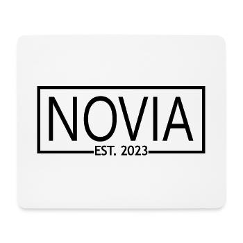 Novia Est. 2023 Engagement Bridal Shower Wedding - Mouse Pad (horizontal) - white - Front