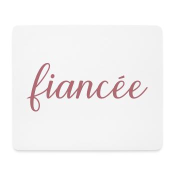 Verlobte Matching Verlobung Hochzeit Flitterwochen - Mousepad (Querformat) - Weiß - Vorne