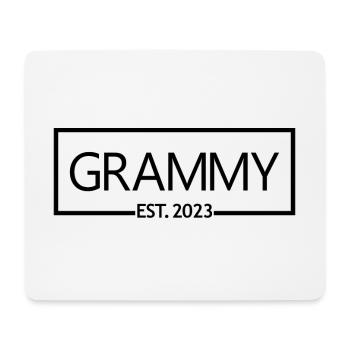 Grammy Est. 2023, Oma To Be, Schwangerschaft Enthüllung - Mousepad (Querformat) - Weiß - Vorne