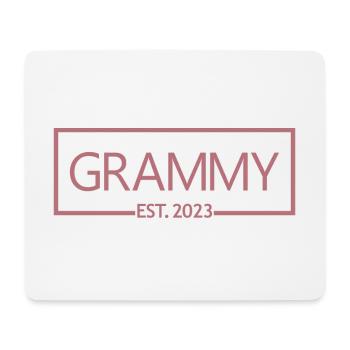 Grammy Est. 2023, Oma To Be, Schwangerschaft Enthüllung - Mousepad (Querformat) - Weiß - Vorne