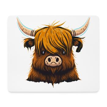 Baby Yak - Mouse Pad (horizontal) - white - Front