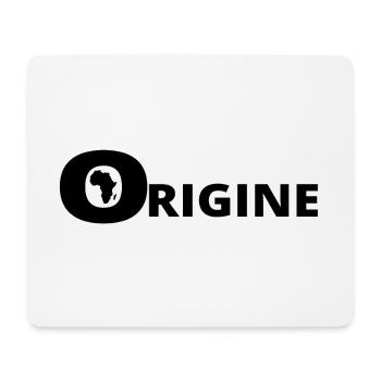 ORIGINE AFRIQUE - Tapis de souris (format paysage) - blanc - Devant
