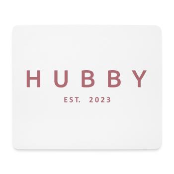 2023 Verlobung für die Hochzeit des Bräutigams - Mousepad (Querformat) - Weiß - Vorne