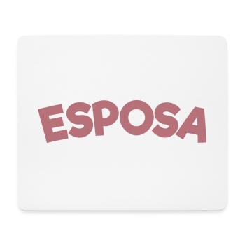 Esposa Cool Wife To Be Bride Couple Wedding Gift - Mouse Pad (horizontal) - white - Front