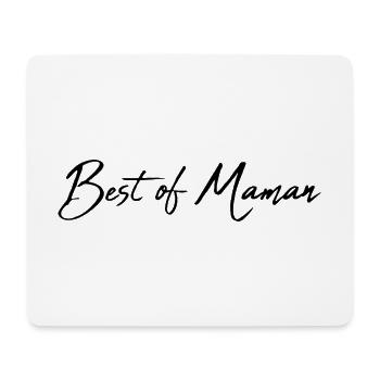 MOM. MOTHER'S DAY. HEART. FEAST. HAPPY BIRTHDAY - Mouse Pad (horizontal) - white - Front