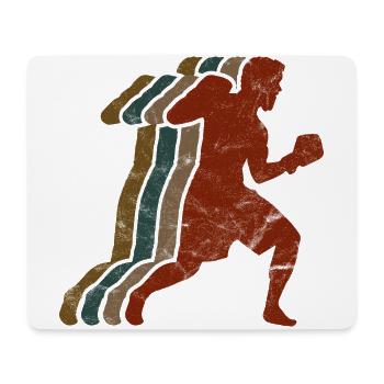 Boxsport Boxing - Mousepad (Querformat) - Weiß - Vorne