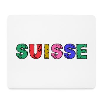 SUISSE. PAYS. GENEVE. HUMOUR. DRAPEAU. GENEVE - Tapis de souris (format paysage) - blanc - Devant