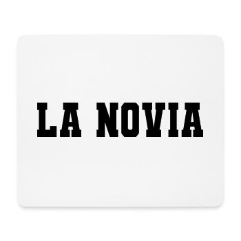 La Novia Girlfriend Engagement Wedding Gift - Mouse Pad (horizontal) - white - Front