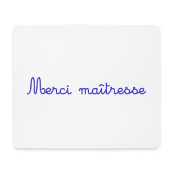 MERCI. THANKS. THANK YOU. ANNIVERSAIRE. NAISSANCE. - Tapis de souris (format paysage) - blanc - Devant