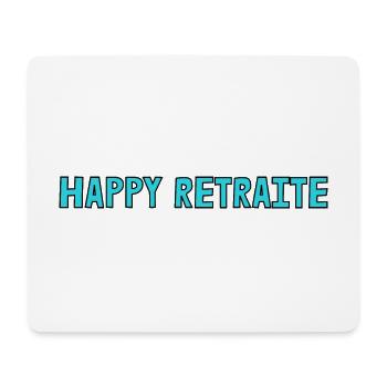 RETIREMENT. RETIREMENT. RETIRED. RETIREMENT. BEST - Mouse Pad (horizontal) - white - Front