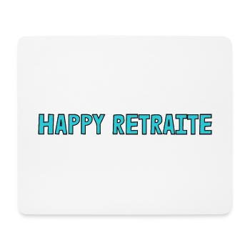 RETIREMENT. RETIREMENT. RETIRED. RETIREMENT. BEST - Mouse Pad (horizontal) - white - Front