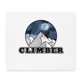 Klettern - Mousepad (Querformat) - Weiß - Vorne