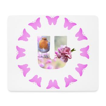 obstblüte u - Mousepad (Querformat) - Weiß - Vorne