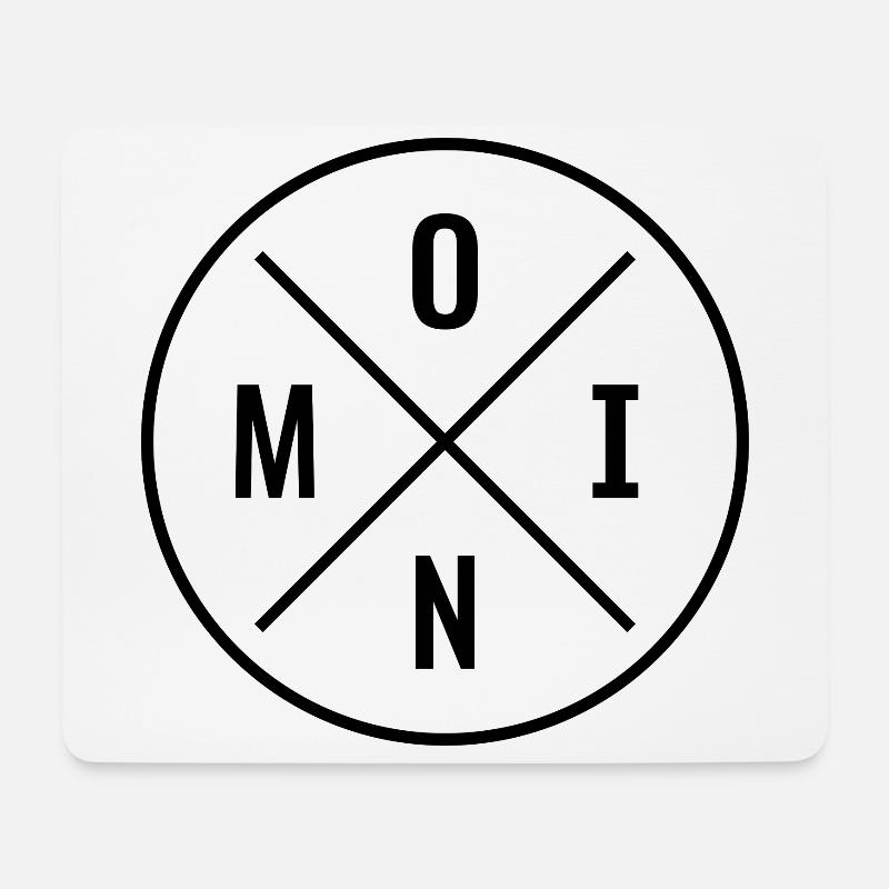 MOIN - Mousepad (Querformat) - Weiß
