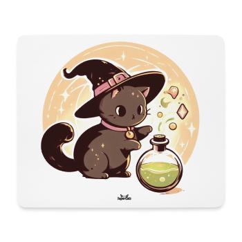 Potion Cat - Mouse Pad (horizontal) - white - Front