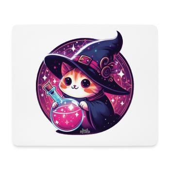 Zaubertrank Katze 2 - Mousepad (Querformat) - Weiß - Vorne
