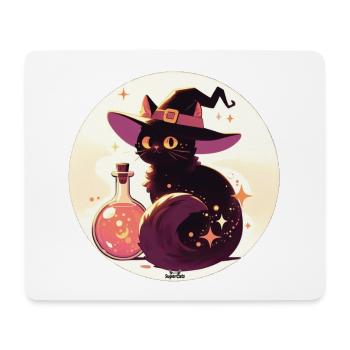 Potion Cat 3 - Mouse Pad (horizontal) - white - Front